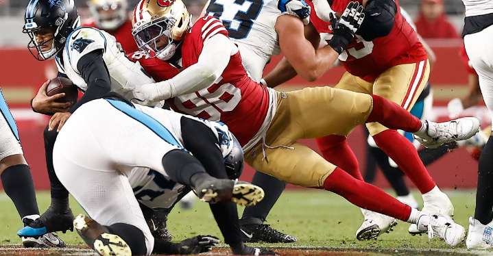49ers’ pass rush is finding some form at exactly the right time