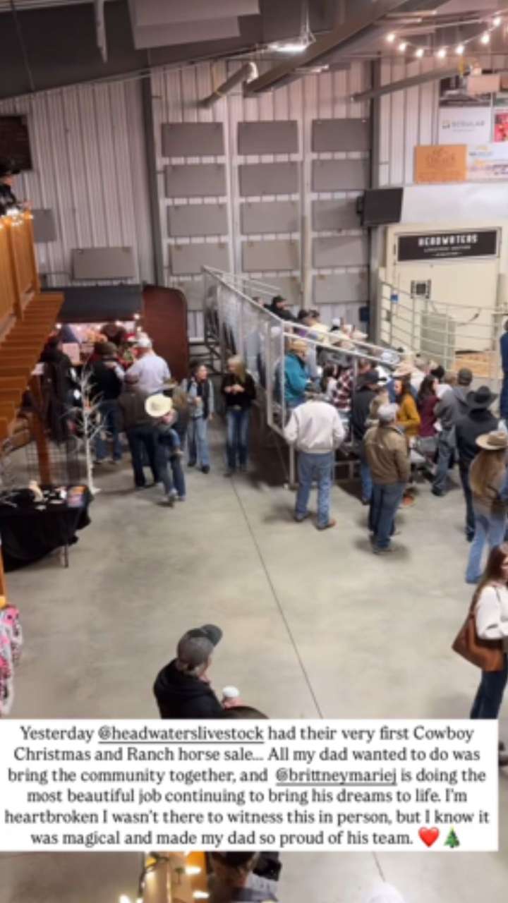 Brandon Blackstock's Daughter Praises His Partner for Continuing His Dreams