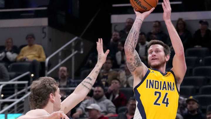 Garrison Mathews discusses the Pacers' 135