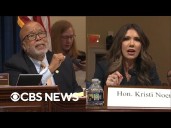 Watch: Bennie Thompson spars with Noem about D.C. shooting and FBI official on Antifa claims