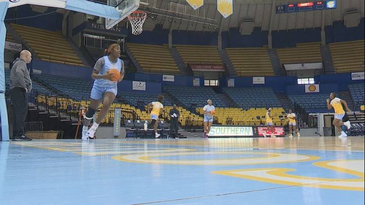 Southern women's basketball reels of back-to-back power conference wins