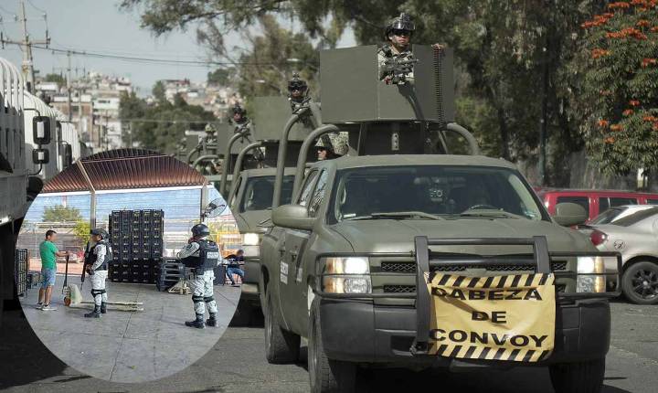 Operativo federal en Michoacán deja 10 detenidos y arsenal asegurado