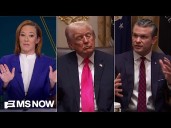 Hegseth, beside sleepy Trump, backtracks on boasts about boat strike amid war crimes talk
