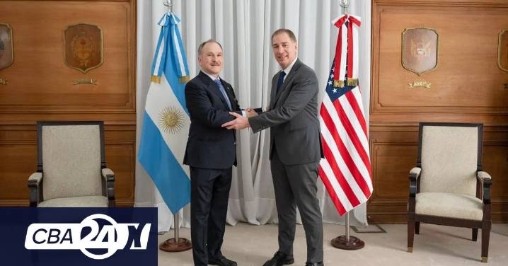 Diego Santilli recibió al embajador de Estados Unidos en la Argentina