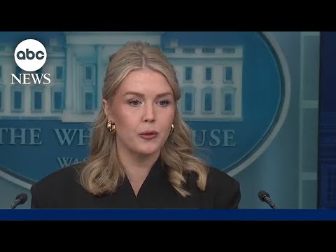 White House's Karoline Leavitt says President Trump is 'prepared to take action on health care'