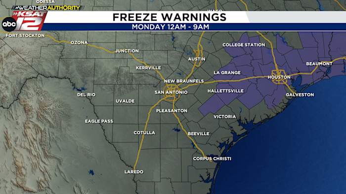 A Chilly Monday with Rain Chances Mid