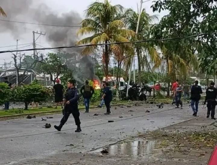 FGR atrae investigación por explosión de carro bomba en Coahuayana