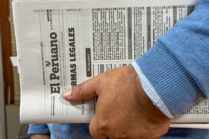 Estas son las normas legales más importantes del viernes 5 de diciembre del 2025