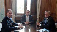 Santilli y Adorni recibieron a Ziliotto que reclamó por fondos y rechazó el Presupuesto