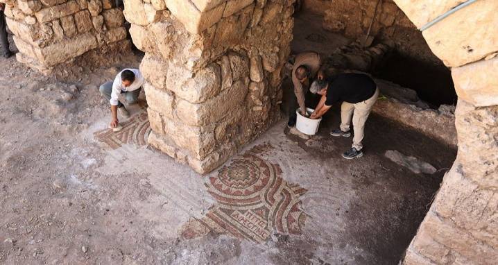 1,500-Year-Old Mosaic Found Beneath A Mill In Turkey