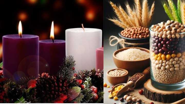 Ritual de los 7 granos para atraer la riqueza y la prosperidad en Navidad y Año Nuevo