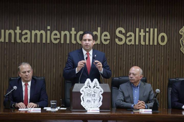 Alcalde de Saltillo rinde primer informe: seguridad, agua y movilidad marcan el primer año