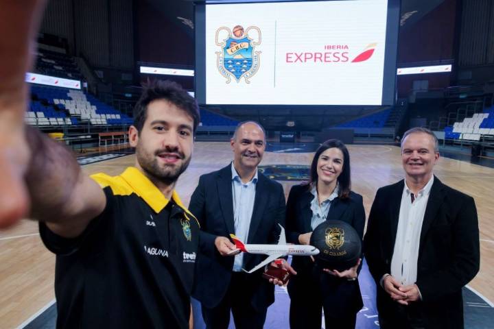 Iberia Express despega con La Laguna Tenerife: la aerolínea se convierte en nuevo patrocinador oficial del club aurinegro