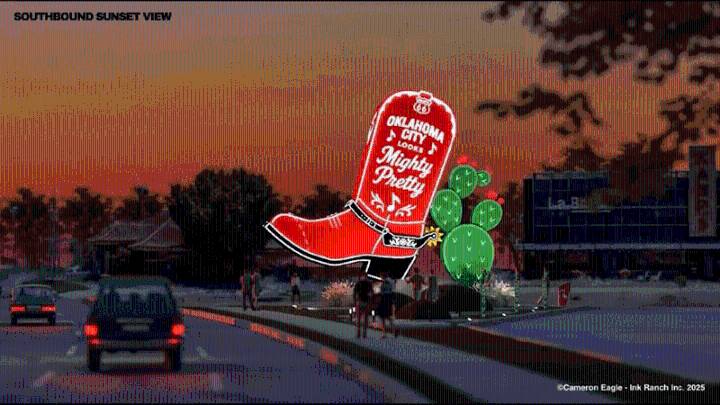 New location for 'Kicks' Route 66 sculpture decided