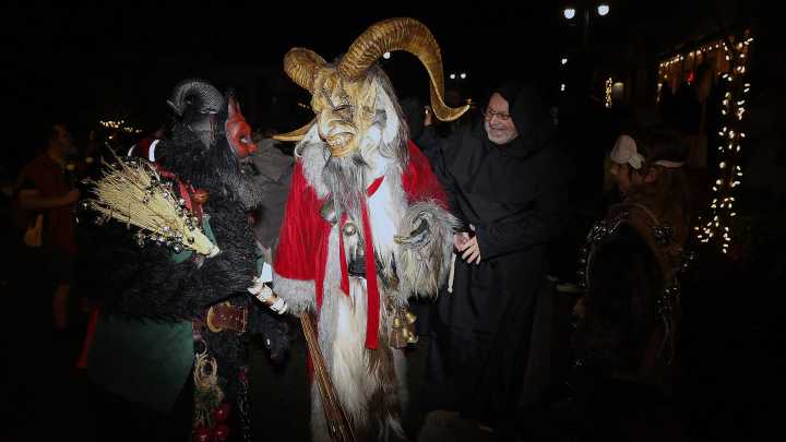 Bremerton Krampusnacht brings thousands downtown for a winter scare