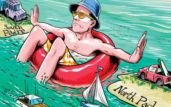 The Texanist: Should We Reunite North and South Padre Islands?