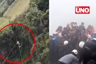 Electricista muere tras caer 400 metros por falla en arnés durante obra de electrificación rural