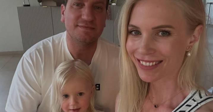 El enternecedor reencuentro de Maxi López y su hija Elle en Suiza tras 47 días separados