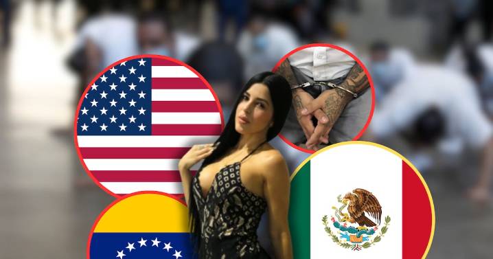 México y EU identifican a la modelo venezolana Jimena Araya como integrante del Tren de Aragua