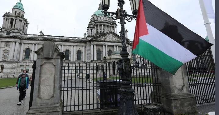 Palestinian flag raised over city hall after controversy
