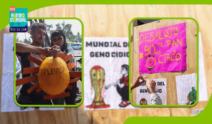 “Agua para las casas, no para el Mundial”: Vecinos de Santa Úrsula expresan su molestia por la Copa del Mundo