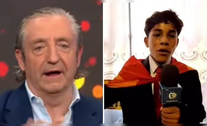 Periodistas españoles de 'Chiringuito de jugones' quedan impactados con historia de 'Pol Deportes': "Espectacular"