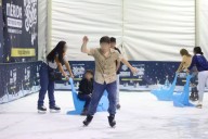 Inauguran la pista de hielo en Mérida: conoce los días que opera