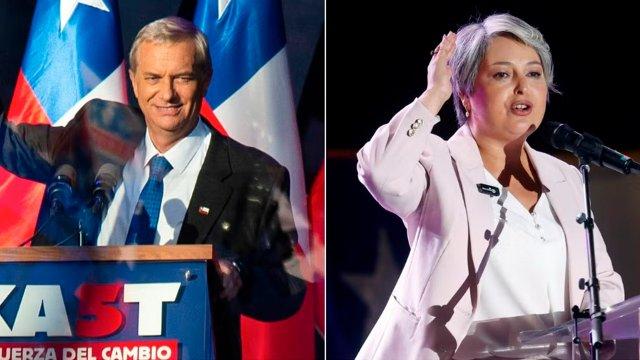 Chile va a segunda vuelta presidencial con Kast como favorito frente a Jeannette Jara