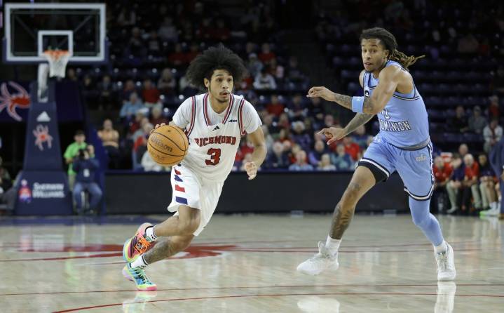 ODU men can’t overcome Richmond’s late surge in road loss
