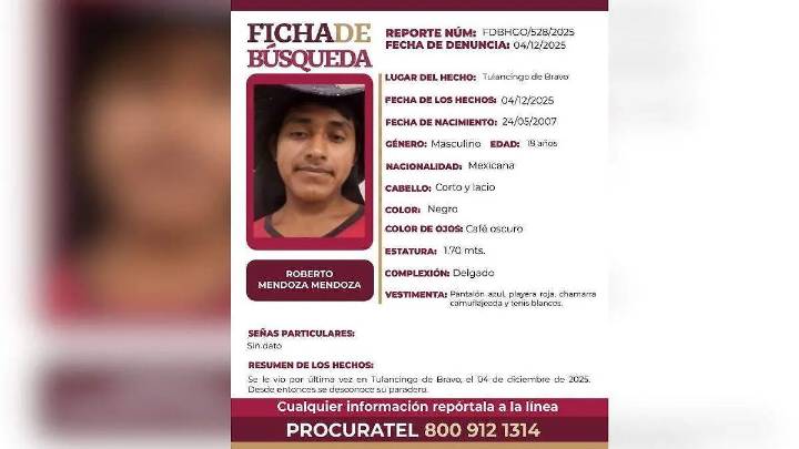 Valle de Tulancingo suma 100 desaparecidos en 2025