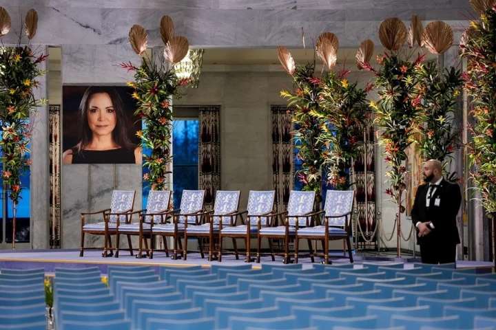 María Corina Machado estará en Oslo aunque no llegue a la ceremonia del premio, según el Instituto Nobel