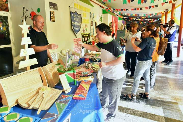Día de las Personas con Discapacidad: Hubo un muestreo en el Centro Ocupacional Inclusivo del barrio Emilio Tomás