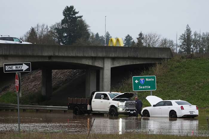 Tens of thousands in Washington could face evacuations as rain continues to pound the region