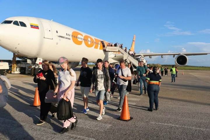 llegada de turistas rusos a la isla de Margarita ratifica continuidad de operación comercial