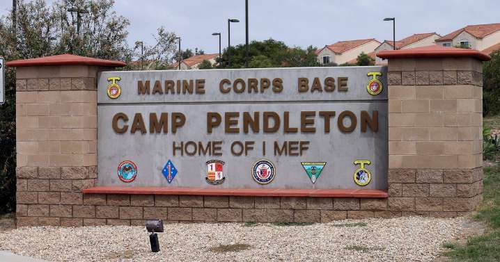 U.S. Marine dies during Camp Pendleton training exercise