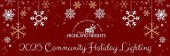 Start off the season Dec. 5 at Highland Heights 2025 Community Holiday Lighting event