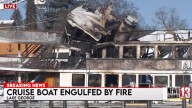 Adirondac cruise ship destroyed in Lake George fire