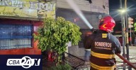 Una mujer y un niño fueron rescatados tras incendiarse una vivienda en Córdoba