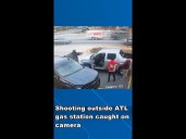 Gunfire erupts outside Atlanta gas station