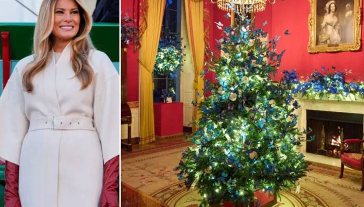 Melania Trump debuts White House 2025 Christmas theme
