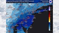 N.J. snow forecast increases to 5+ inches in some spots. Storm alerts expand to 19 counties.