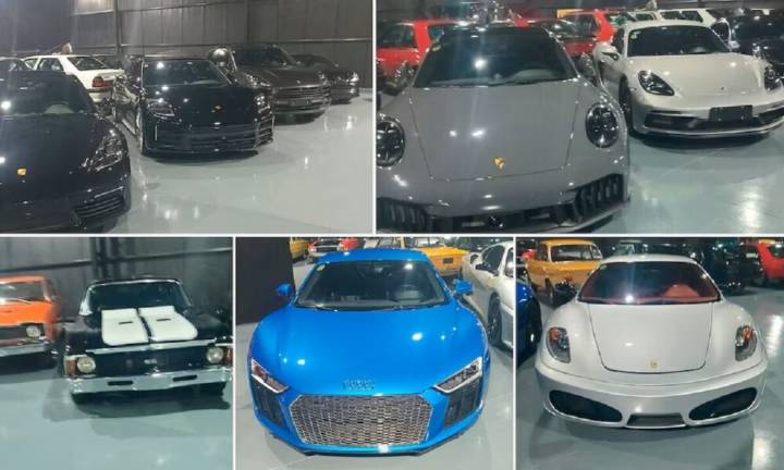 La Justicia secuestró 45 autos de lujo en el allanamiento de la mansión que le adjudican a “Chiqui” Tapia