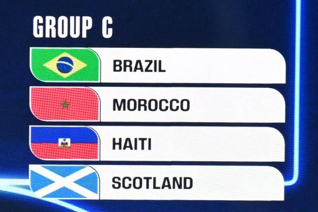 Scotland given nightmare World Cup kick-off times against Haiti, Brazil and Morocco