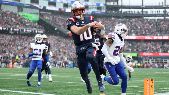 Josh Allen and Drake Maye stats in Bills vs. Bengals game