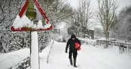 UK snow maps show blizzards hitting England and Scotland 