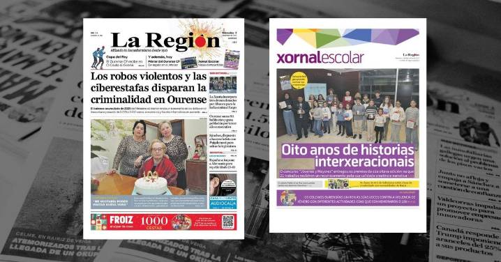 La portada de La Región de este miércoles, 3 de diciembre