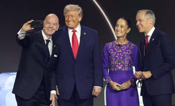 "Amo a la Argentina": Trump protagonista del sorteo del Mundial, mensaje a Messi y elogios a Milei