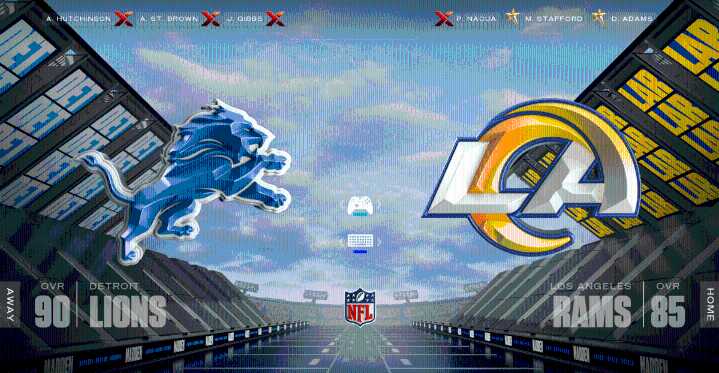 WATCH: Lions vs. Rams preview, Madden 26 simulation
