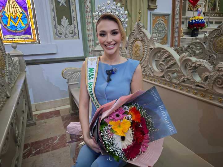 Miss International Venezuela 2025 visita a La Chinita