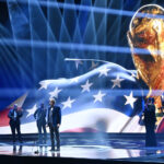 Photos of the FIFA World Cup draw for the 2026 soccer tournament